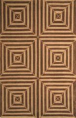 100% Wool Handmade Rug - 5' x 8' - Ceres 8030 - International Rugs