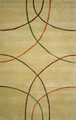 100% Wool Handmade Rug - Lifestyle 9115 - 5' x 8' - International Rugs - SI-SAM-LIFESTYLE-9115-1