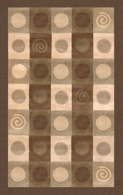 100% Wool Handmade Rug - Lifestyle 9130 - 5' x 8' - International Rugs - SI-SAM-LIFESTYLE-9130-1