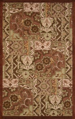 100% Wool Handmade Rug - Lifestyle 9185 - 5' x 8' - International Rugs - SI-SAM-LIFESTYLE-9185-1