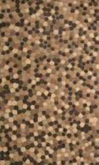 100% Wool/Leather Handmade Rug - 8' x 10' - River 9405 - International Rugs