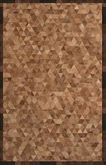 100% Wool/Leather Handmade Rug - 8' x 10' - River 9445 - International Rugs