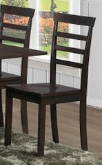 103370 Chair with Slat Back - Set of 2 - 103372