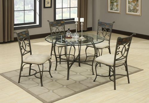 120830 5 Piece Table & Chair Set  - 120831