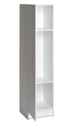 16 Inch Broom Cabinet - Elite Collection - Prepac Furniture - WEB-1664