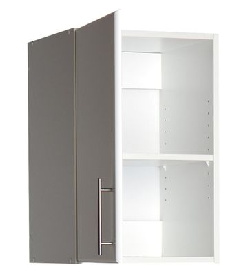 16 Inch Topper and Wall Cabinet with 1 Door - Elite Collection - Prepac Furniture - WEW-1624