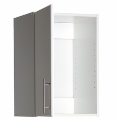 16 Inch Topper and Wall Cabinet with 1 Door - Elite Collection - Prepac Furniture - WEW-1624