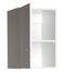 16 Inch Topper and Wall Cabinet with 1 Door - Elite Collection - Prepac Furniture - WEW-1624
