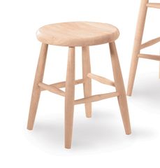 18" Scooped Seat Stool - 1S-818