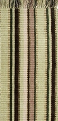 2-Piece Accent Rug Set in Bay Leaf / Multi - Silked Ribbed - 21158