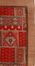 2-Piece Accent Rug Set in Red - Alabama Jaquard - 13348