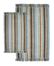 2-Piece Accent Rug Set in Spa / Multi - Silked Ribbed - 21159