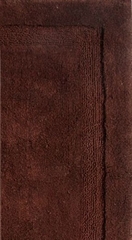 2-Piece Bath Rug Set in Chocolate - Olympia - 37652