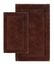 2-Piece Bath Rug Set in Chocolate - Olympia - 37652