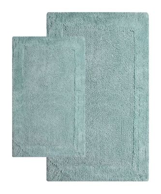 2-Piece Bath Rug Set in Moonstone - Bella Napoli - 40112