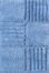 2-Piece Bath Rug Set in Smoke Blue - Checkerboard - 14569