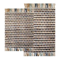 2-Piece Chindi Accent Rug Set in Aquamarine - Stone Harbor - 41199