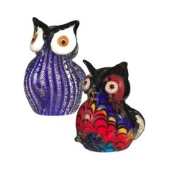 2-Piece Owl Figurines - Dale Tiffany