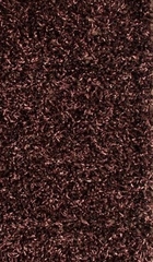 2-Piece Shag Accent Rug Set in Chocolate - Barbados - 13422