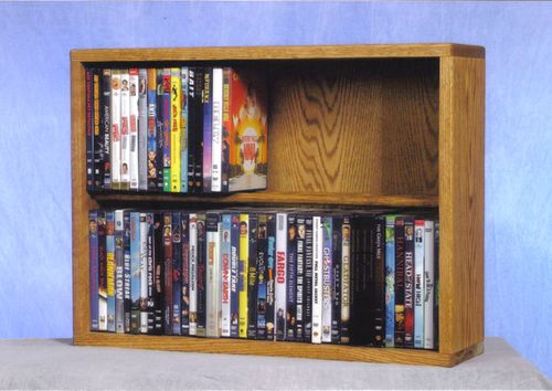 2 Row Dowel 80 Capacity DVD Cabinet Tower - 215-24