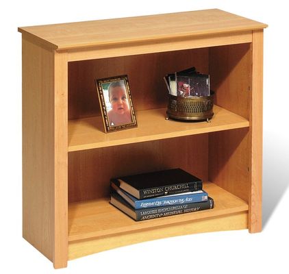 2 Shelf Bookcase in Maple - Sonoma Collection - Prepac Furniture - MDL-3229