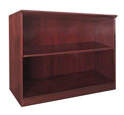 2 Shelf Bookcase in Sierra Cherry - Mayline Office Furniture - VB2CRY