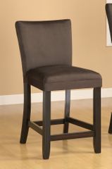 24" Bar Chair (Set of 2) in Chocolate - Coaster - 100589CHO-SET