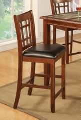 24" Bar Stool (Set of 2) in Cherry - Coaster - 102189-SET