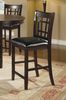 24" Bar Stool (Set of 2) in Dark Cappuccino - Coaster - 102889-SET