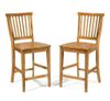 24" Bistro Stool in Cottage Oak - Arts and Crafts - 5180-89