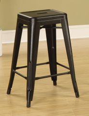24" Counter Height Stool in Black - Set of 2 - 103059K
