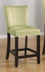 24 Inch Bar Chair (Set of 2) in Light Green - Coaster