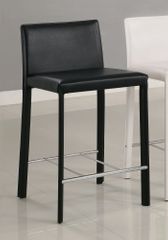 24 Inch Bar Stool (Set of 2) in Black - Coaster - COAST-1100329BLK1-SET