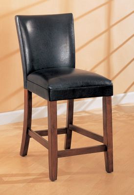 24 Inch Bar Stool (Set of 2) in Black - Coaster - COAST-11003571-SET