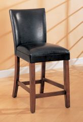 24 Inch Bar Stool (Set of 2) in Black - Coaster - COAST-11003571-SET