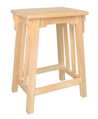 24" Mission Counter Stool - S-324