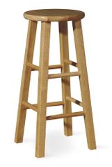 24" Roundtop Stool in Natural - 1S01-424