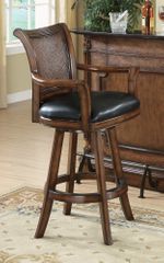 29" Bar Stool in Brown - Coaster - 100174