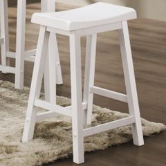 29" Bar Stool (Set of 2) in White - Coaster - 180159N-SET