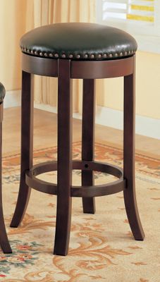 29 Inch Bar Stool (Set of 2) in Cherry - Coaster