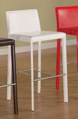 29 Inch Bar Stool (Set of 2) in White - Coaster