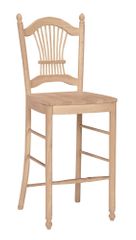 29" Sheafback Stool - S-163