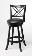 29" Swivel Bar Stool (Set of 2) in Black - Coaster - 101960-SET