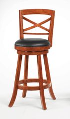 29" Swivel Bar Stool (Set of 2) in Light Cherry - Coaster - 101940-SET
