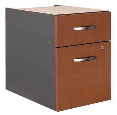3/4 Pedestal - Series C Auburn Maple Collection - Bush Office Furniture - WC48590