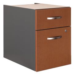 3/4 Pedestal - Series C Auburn Maple Collection - Bush Office Furniture - WC48590