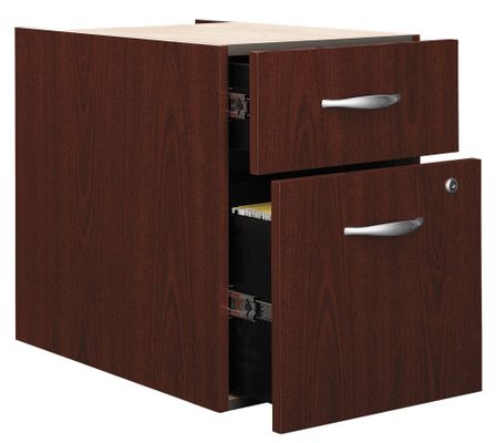 3/4 Pedestal - Series C Mahogany Collection - Bush Office Furniture - WC36790