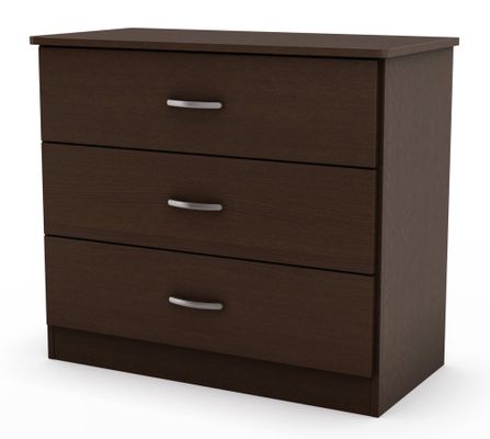 3-Drawer Chest in Chocolate - South Shore Furniture - 3159033