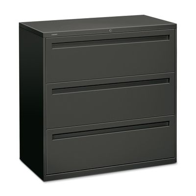 3-Drawer Lateral File - Charcoal - HON793LS
