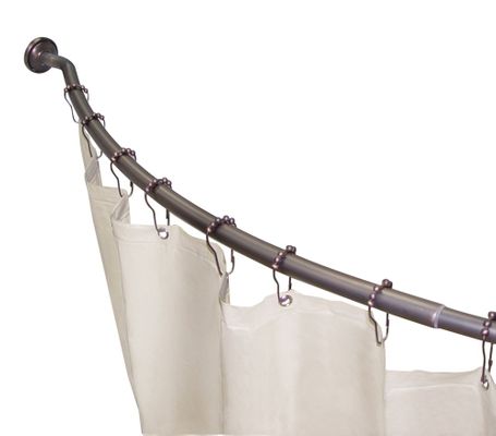 3-in-1 Curved Rod Set in Rubbed Bronze - 9873-CR03-RB